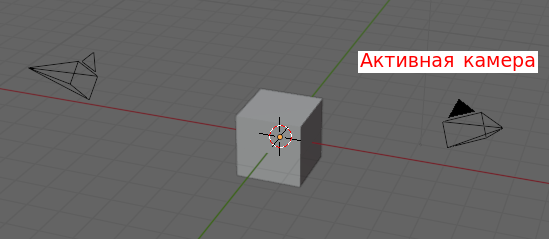 Несколько камер на сцене в Blender