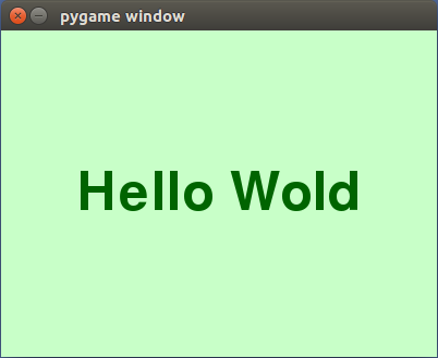 Центрирование текста в Pygame